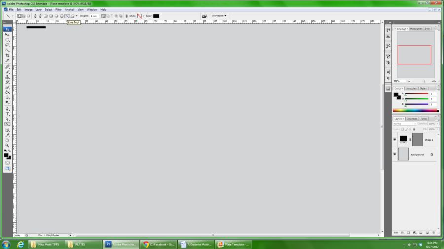 Drawing the scale bar